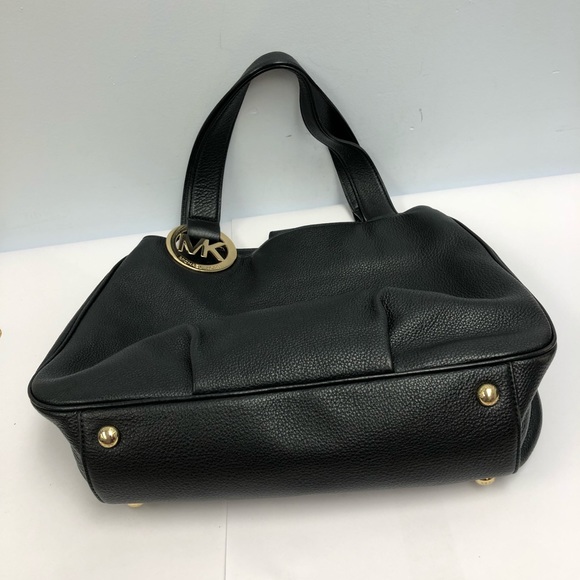 Michael kors handbag beautiful black soft leather - Picture 3 of 8